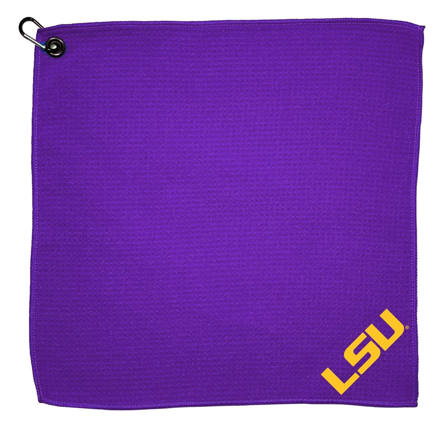 Team Golf LSU Golf Towels - Microfiber 15X15 Color -