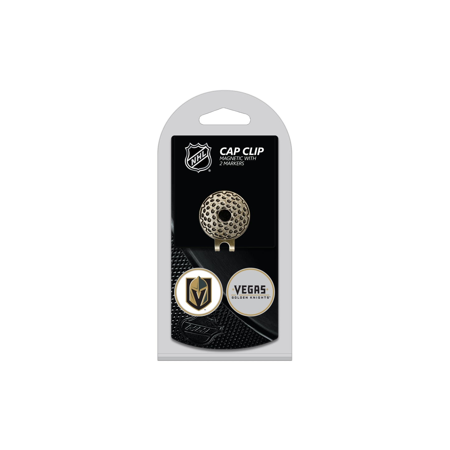 Team Golf LV Knights Ball Markers - Hat Clip - 2 markers -