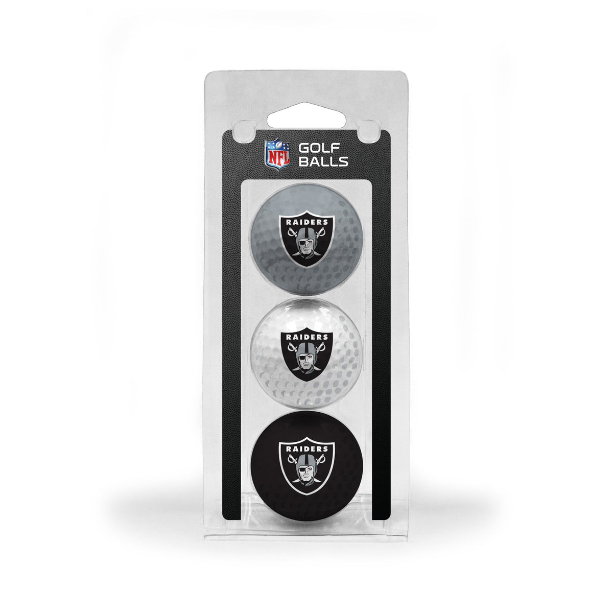 Team Golf LV Raiders Golf Balls - 3 Pack - Team