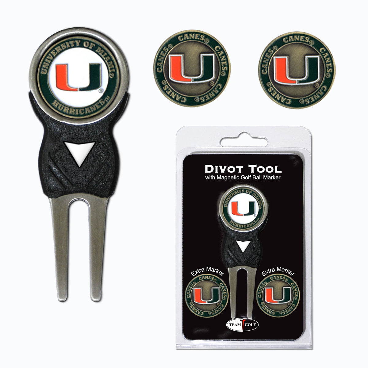 Team Golf Miami Divot Tools - Signature Divot Tool Pack -