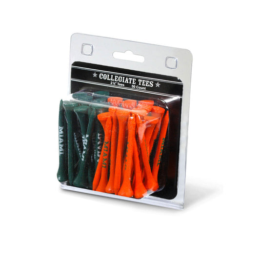 Team Golf Miami Golf Tees - 50 Tee Pack -