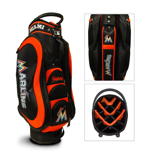 Team Golf Miami Marlins Cart Bags -