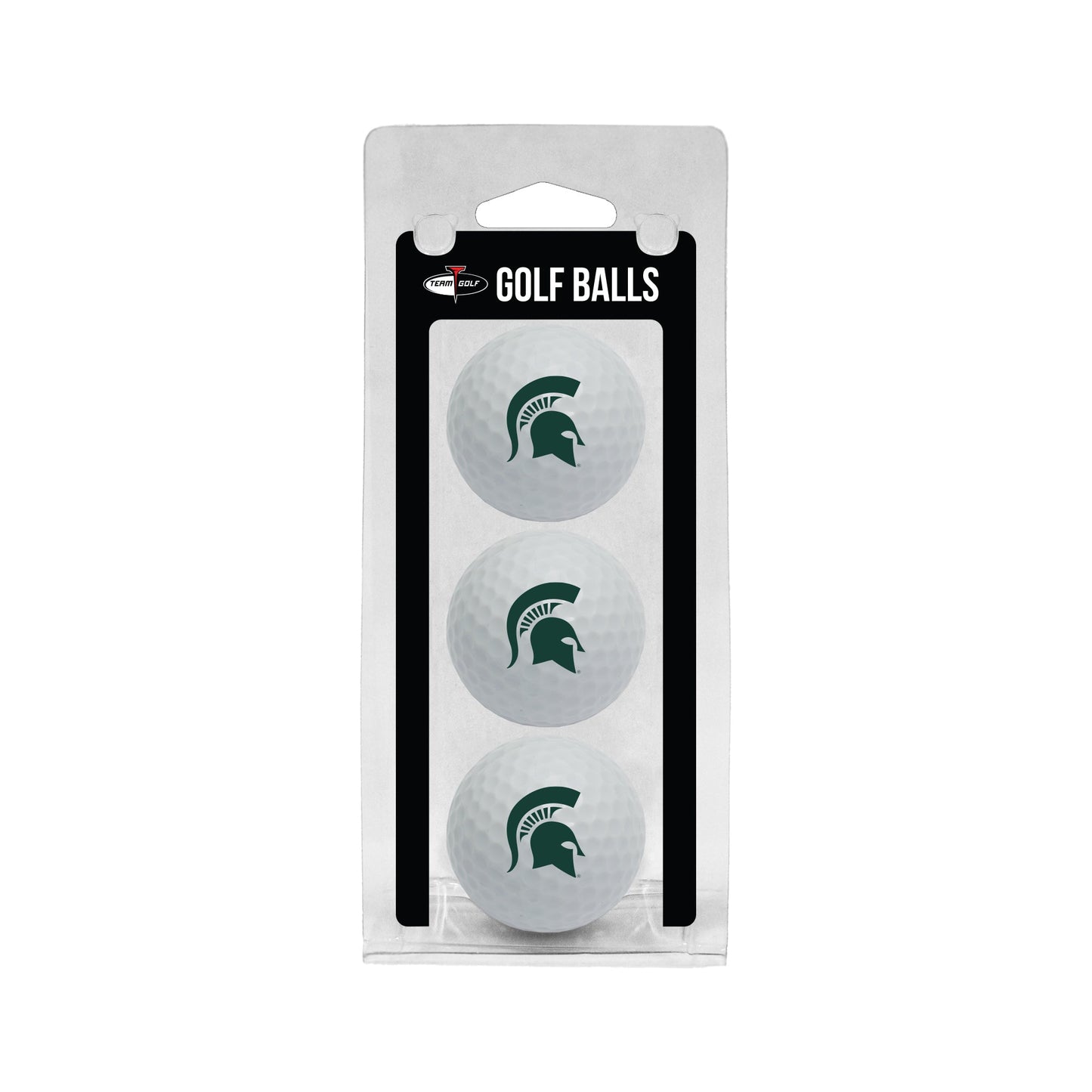 Team Golf Michigan St Golf Balls - 3 Pack - White