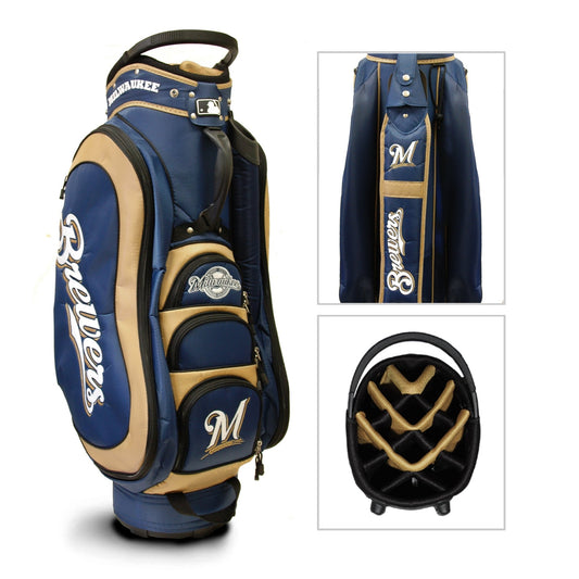 Team Golf Milwaukee Brewers Cart Bags -