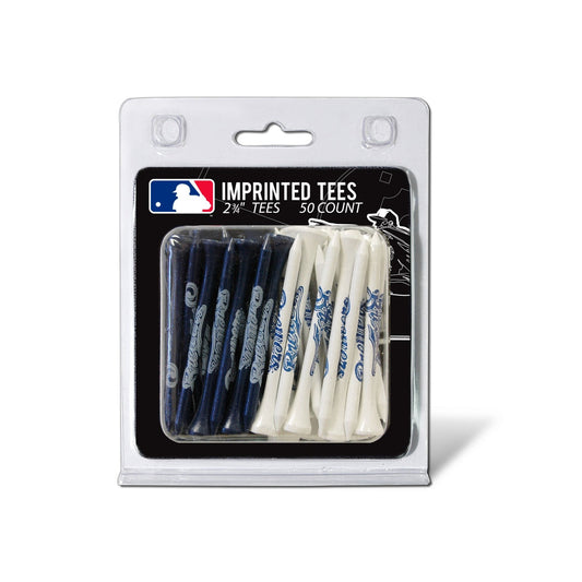Team Golf Milwaukee Brewers Golf Tees - 50 Tee Pack -