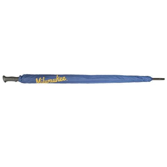 Team Golf Milwaukee Brewers Golf Umbrella -