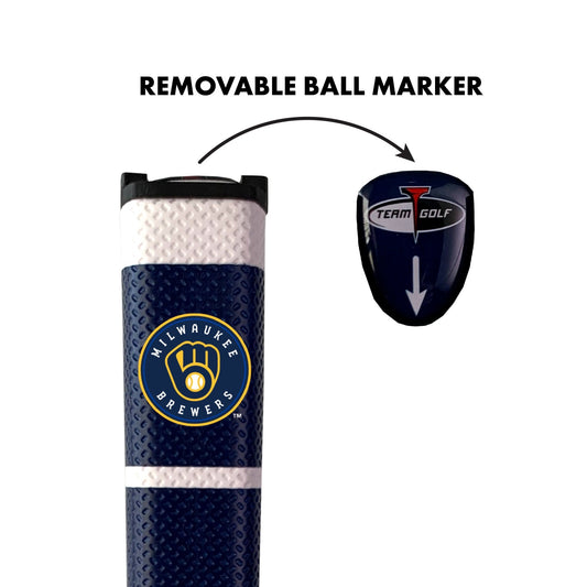 Team Golf Milwaukee Brewers Putter Grips - Blue -