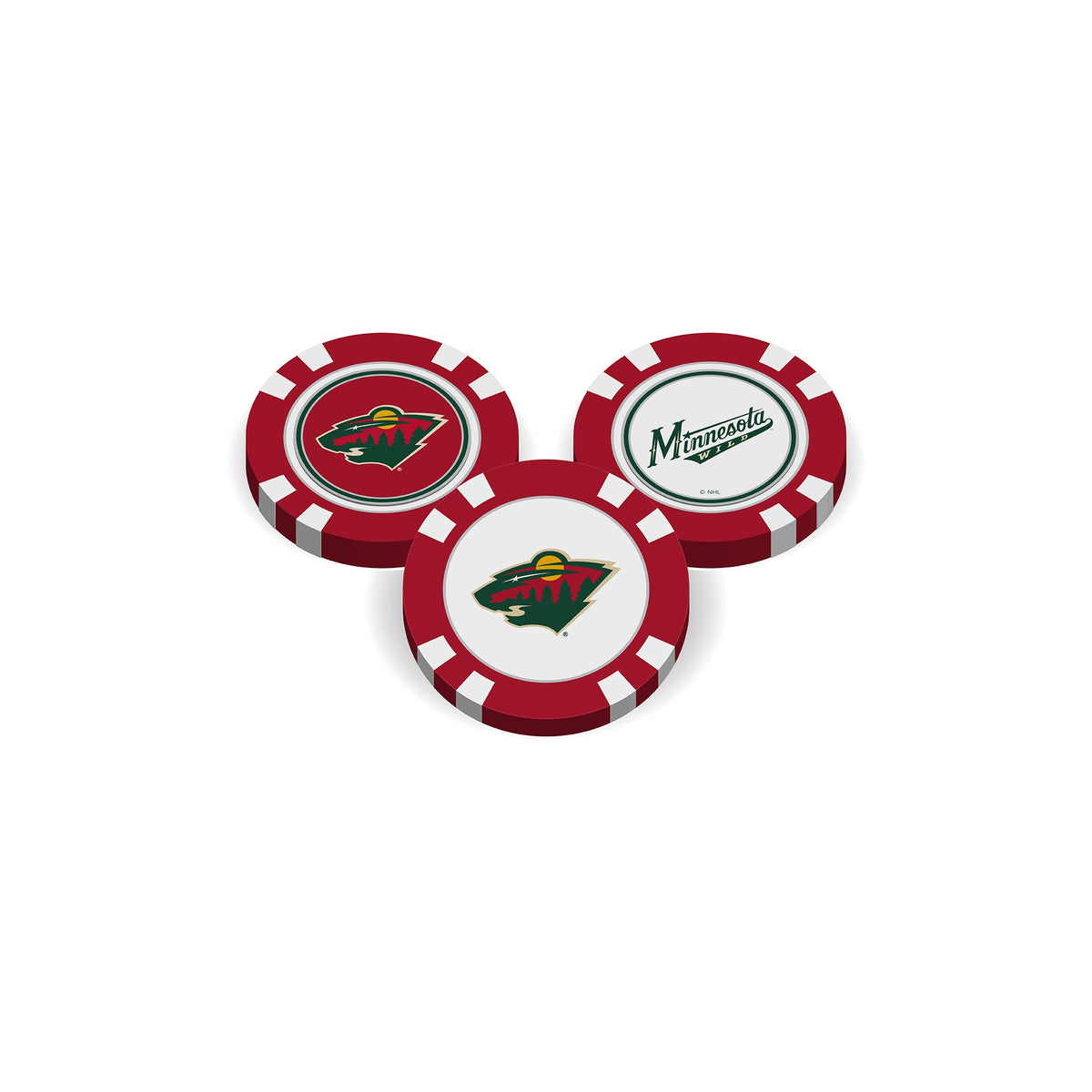 Team Golf MIN Wild Ball Markers - Golf Chip Marker -