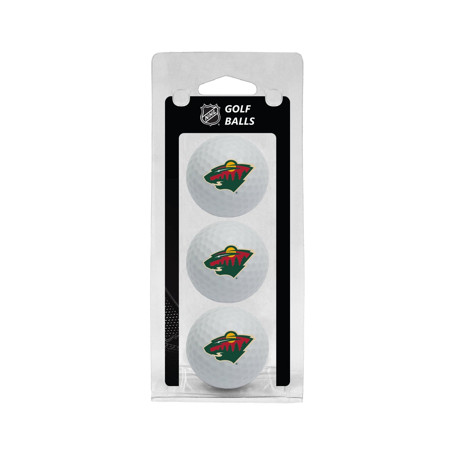 Team Golf MIN Wild Golf Balls - 3 Pack - White
