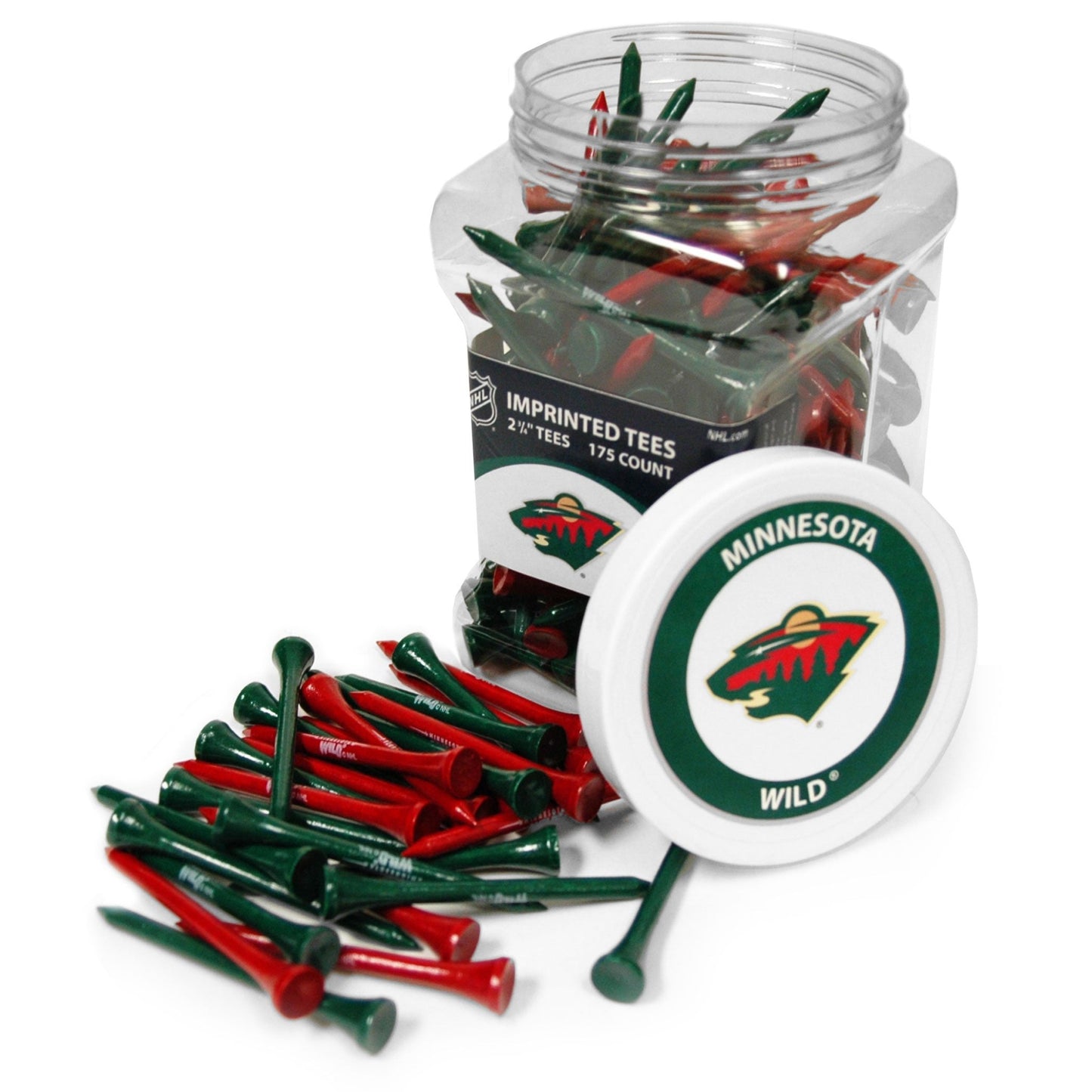 Team Golf MIN Wild Golf Tees - 175 Tee Jar -