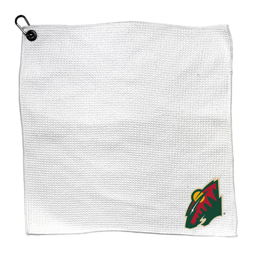Team Golf MIN Wild Towels - Microfiber 15X15 White -
