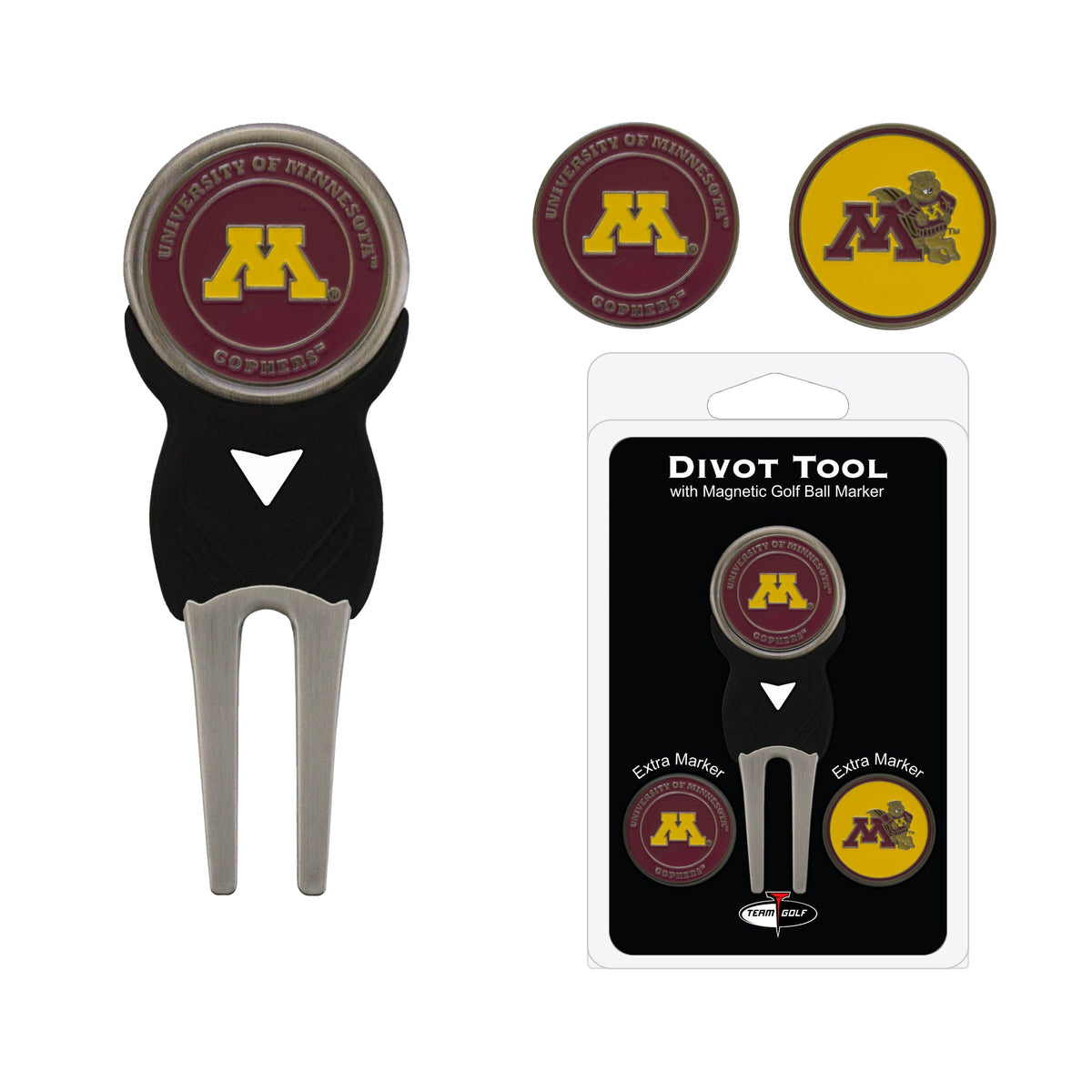 Team Golf Minnesota Divot Tools - Signature Divot Tool Pack -