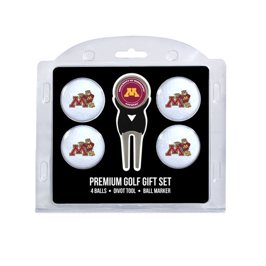 Team Golf Minnesota Golf Gift Sets - 4 Ball Gift Set -