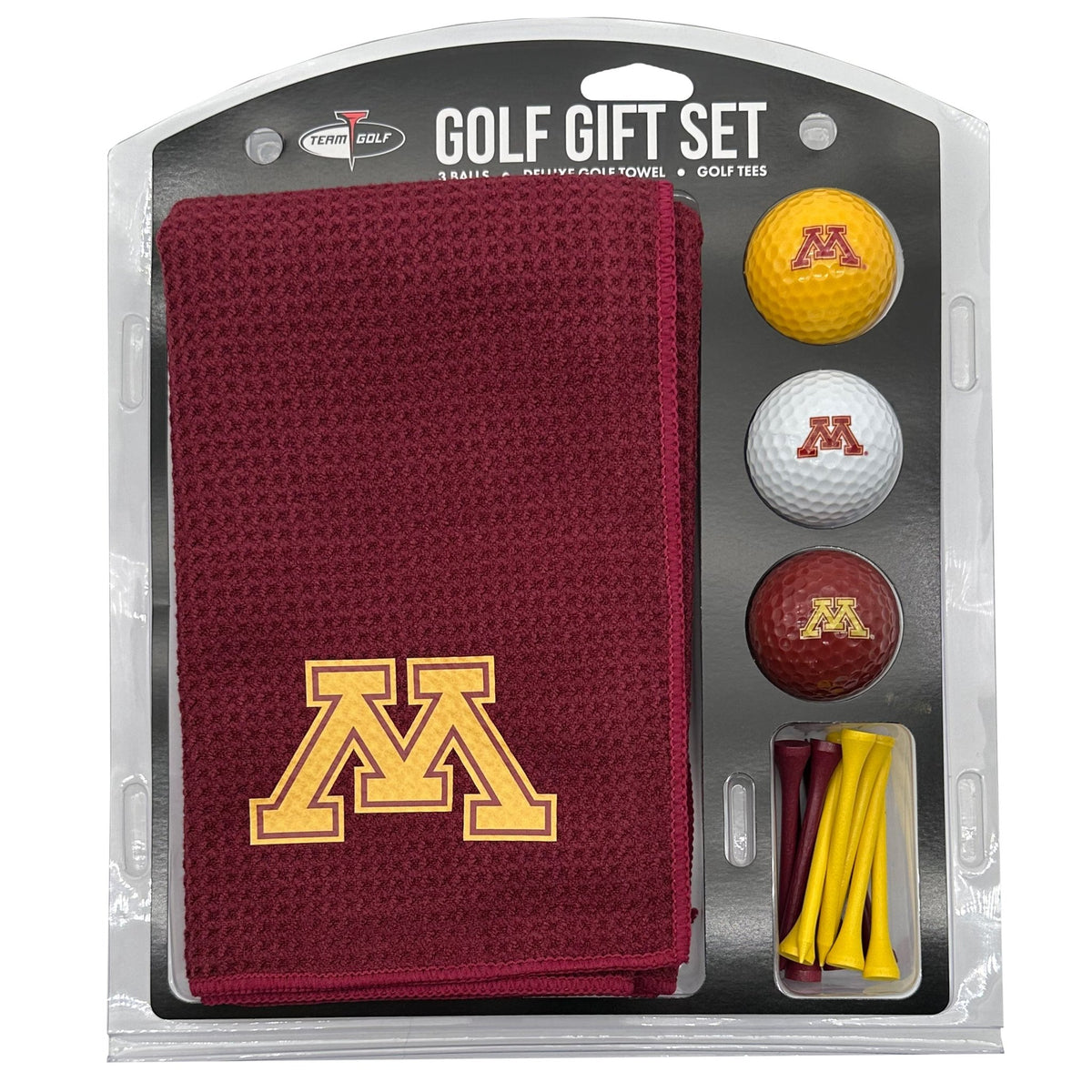 Team Golf Minnesota Golf Gift Sets - Microfiber Towel Gift Set - Color -