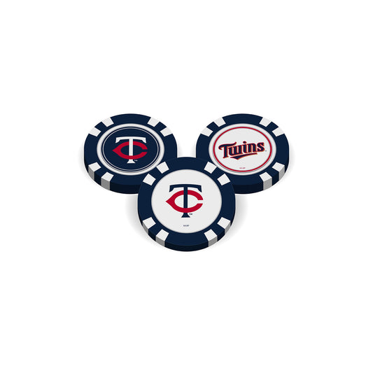 Team Golf Minnesota Twins Ball Markers - Golf Chip Marker -