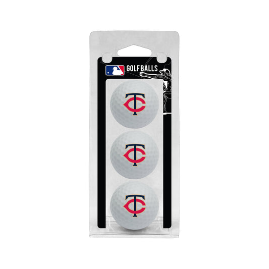 Team Golf Minnesota Twins Golf Balls - 3 Pack - White