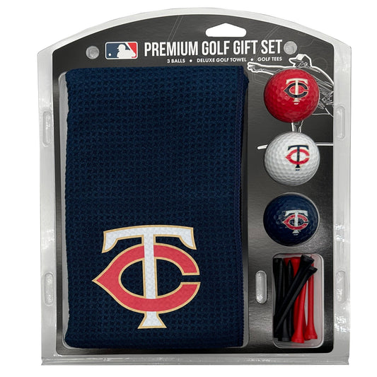 Team Golf Minnesota Twins Golf Gift Sets - Microfiber Towel Gift Set - Color -