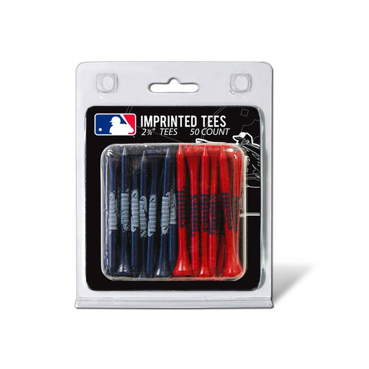 Team Golf Minnesota Twins Golf Tees - 50 Tee Pack -