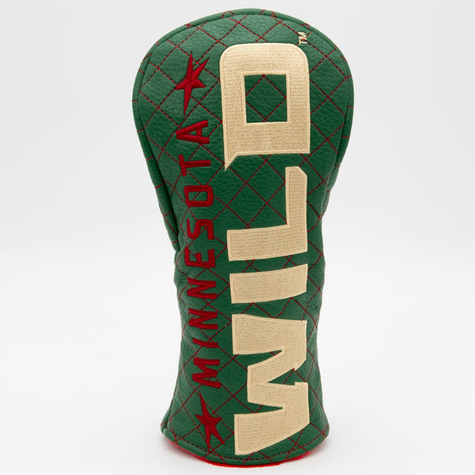 Team Golf Minnesota Wild DR/FW Quilted Headcovers - Team Golf USA