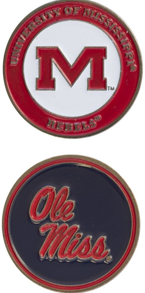 Team Golf Mississippi Ball Markers - Ball Marker -