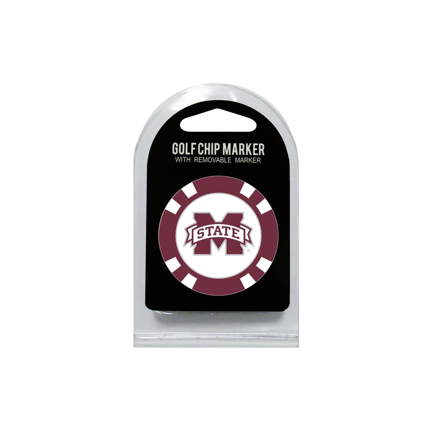 Team Golf Mississippi St Ball Markers - Golf Chip Marker -