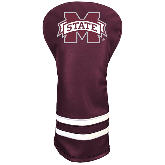 Team Golf Mississippi St DR/FW Headcovers - Vintage Driver HC - Printed Color