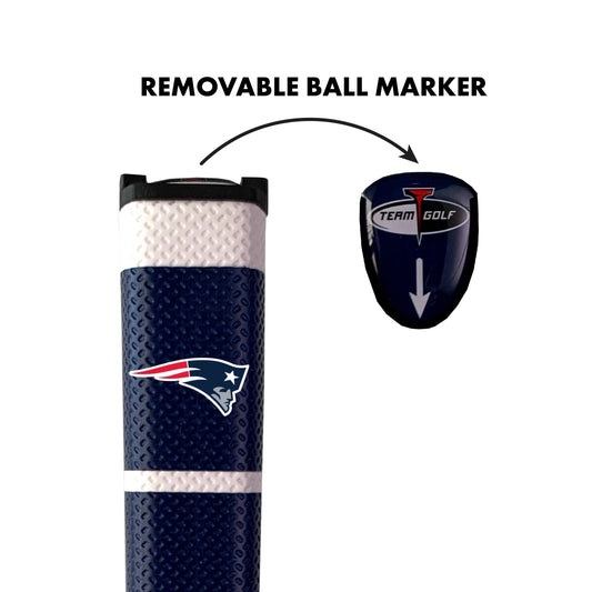 Team Golf NE Patriots Putter Grips - Navy -