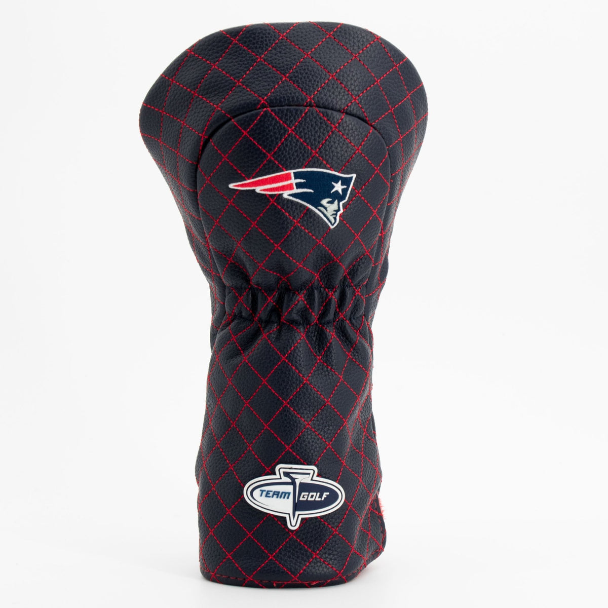 Team Golf New England Patriots DR/FW Quilted Headcovers - Team Golf USA