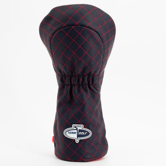 Team Golf New England Patriots DR/FW Quilted Headcovers - Team Golf USA