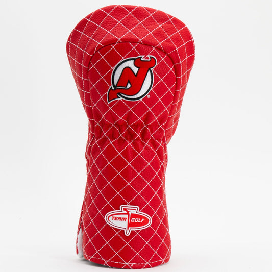 Team Golf New Jersey Devils DR/FW Quilted Headcovers - Team Golf USA