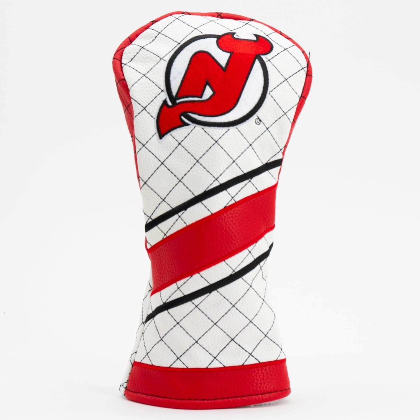 Team Golf New Jersey Devils DR/FW Quilted Headcovers - Team Golf USA