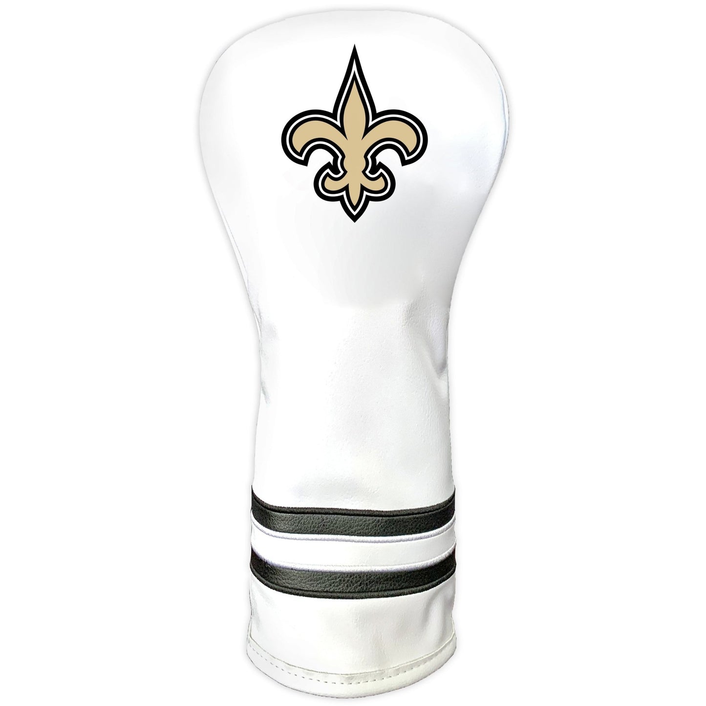 Team Golf New Orleans Saints DR/FW Headcovers - Fairway HC - Printed White