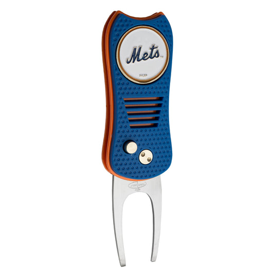 Team Golf New York Mets Divot Tools - Switchblade Divot Tool -