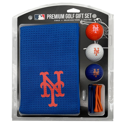 Team Golf New York Mets Golf Gift Sets - Microfiber Towel Gift Set - Color -