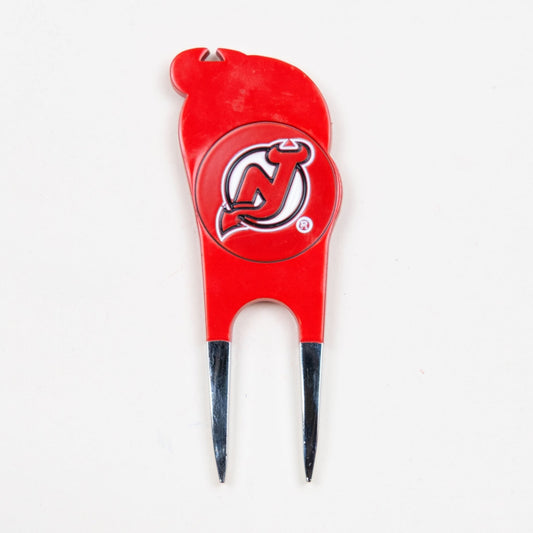 Team Golf NJ Devils Divot Tools - Custom Shaped -