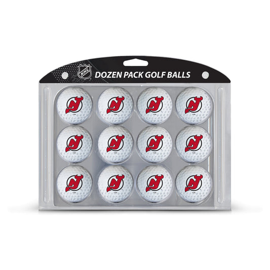 Team Golf NJ Devils Golf Balls - 12 Pack - White