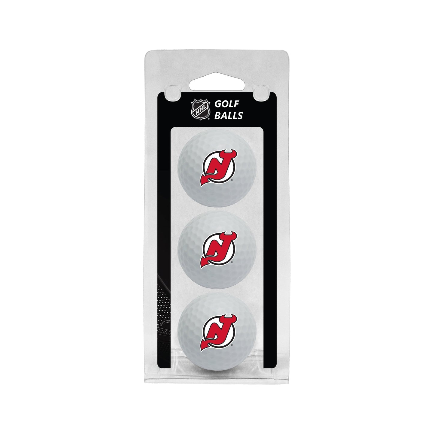 Team Golf NJ Devils Golf Balls - 3 Pack - White