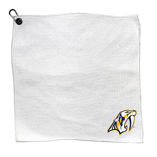 Team Golf NSH Predators Towels - Microfiber 15X15 White -