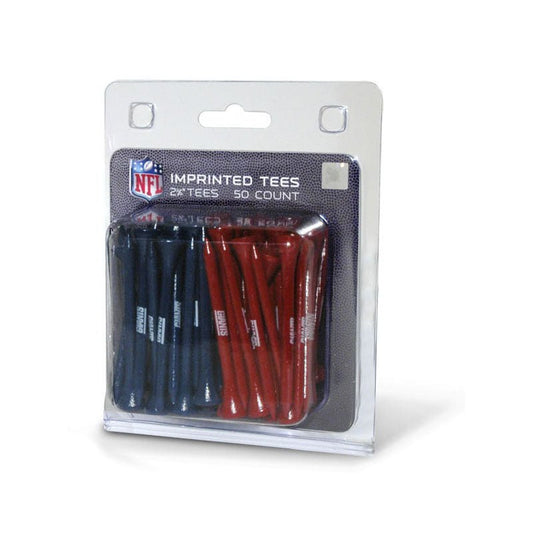 Team Golf NY Giants Golf Tees - 50 Tee Pack -