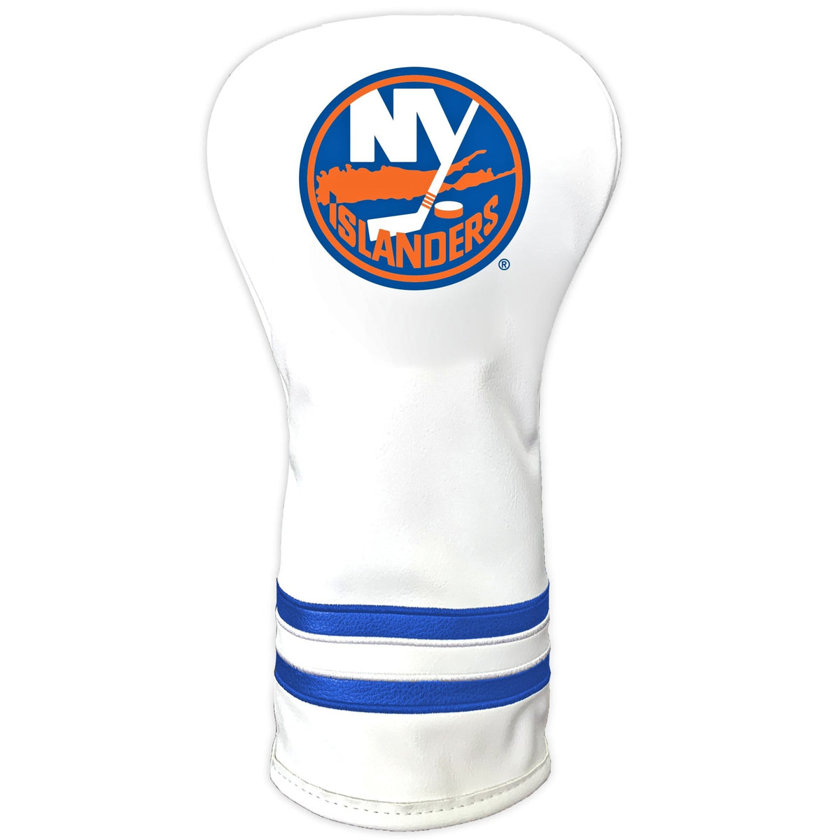 Team Golf NY Islanders DR/FW Headcovers - Vintage Driver HC - Printed White