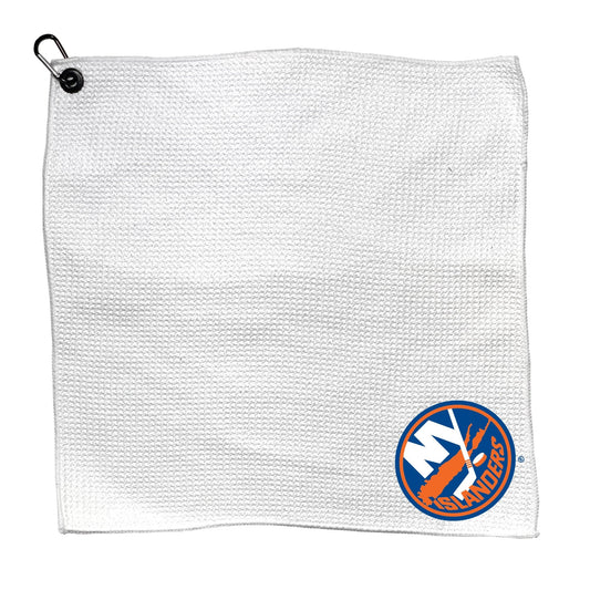 Team Golf NY Islanders Towels - Microfiber 15X15 White -