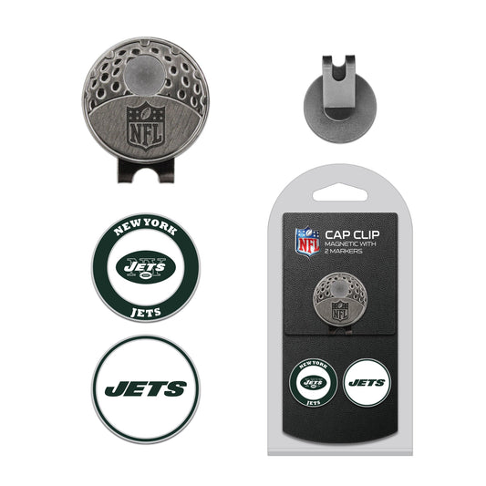 Team Golf NY Jets Ball Markers - Hat Clip - 2 markers -
