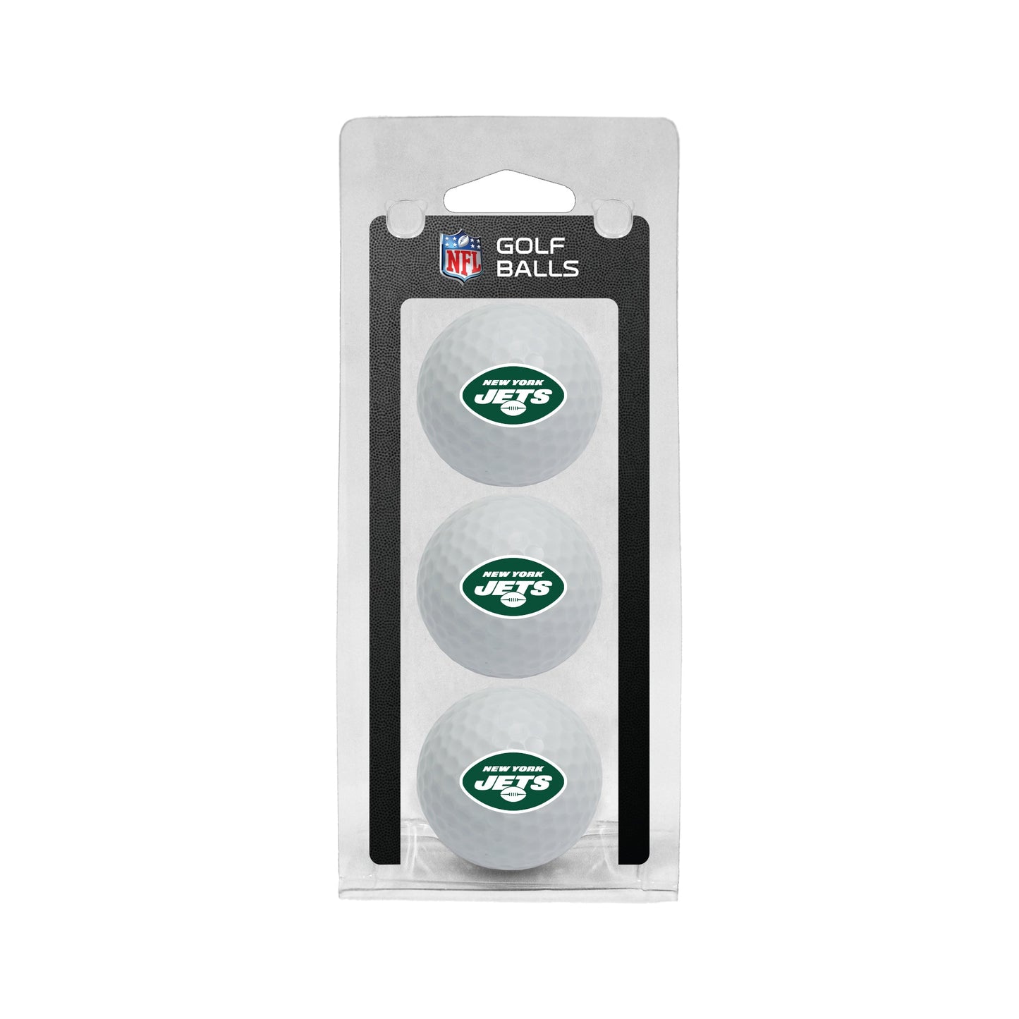 Team Golf NY Jets Golf Balls - 3 Pack - White