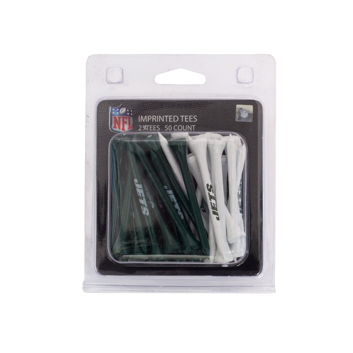 Team Golf NY Jets Golf Tees - 50 Tee Pack -