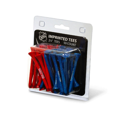 Team Golf NY Rangers Golf Tees - 50 Tee Pack -