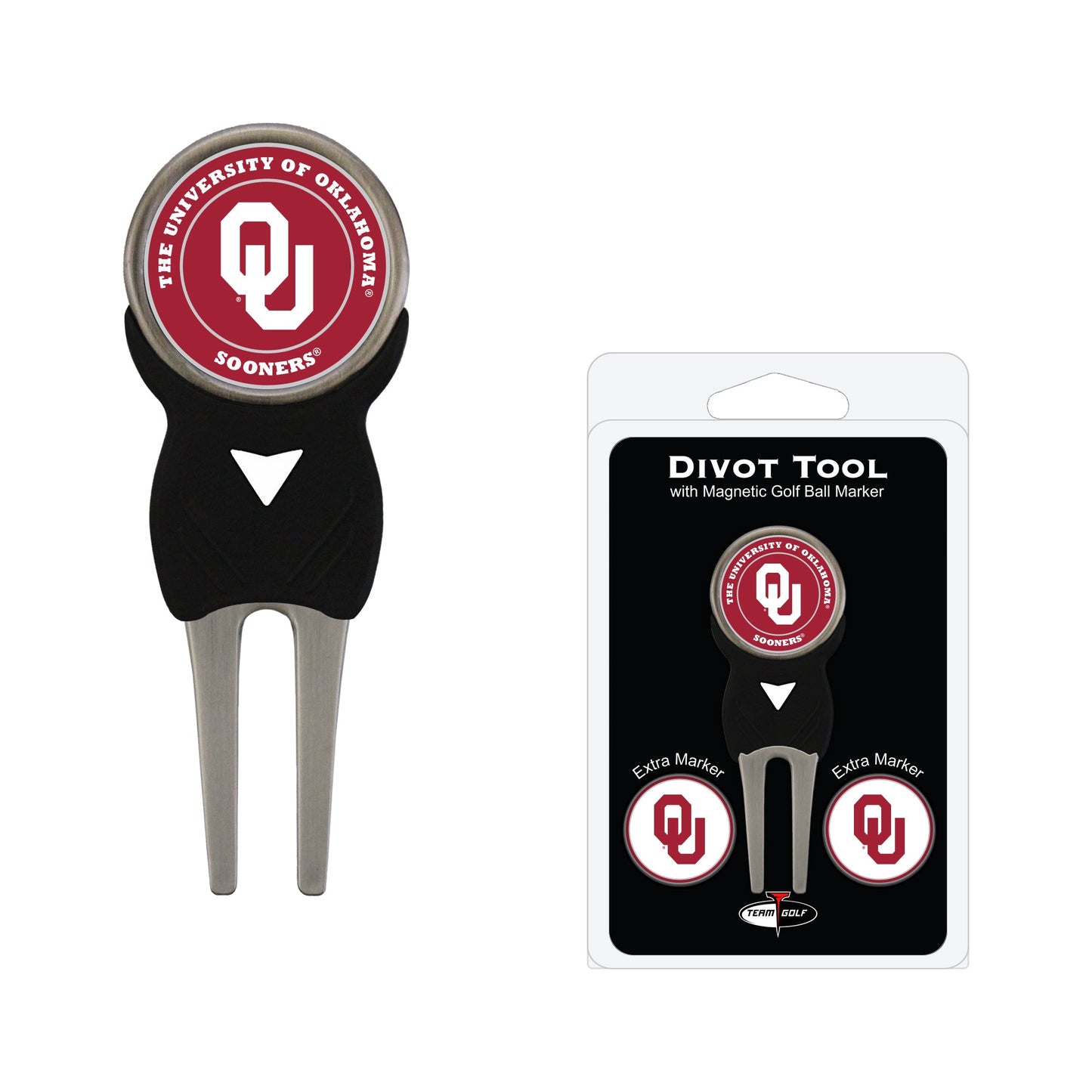 Team Golf Oklahoma Divot Tools - Signature Divot Tool Pack -