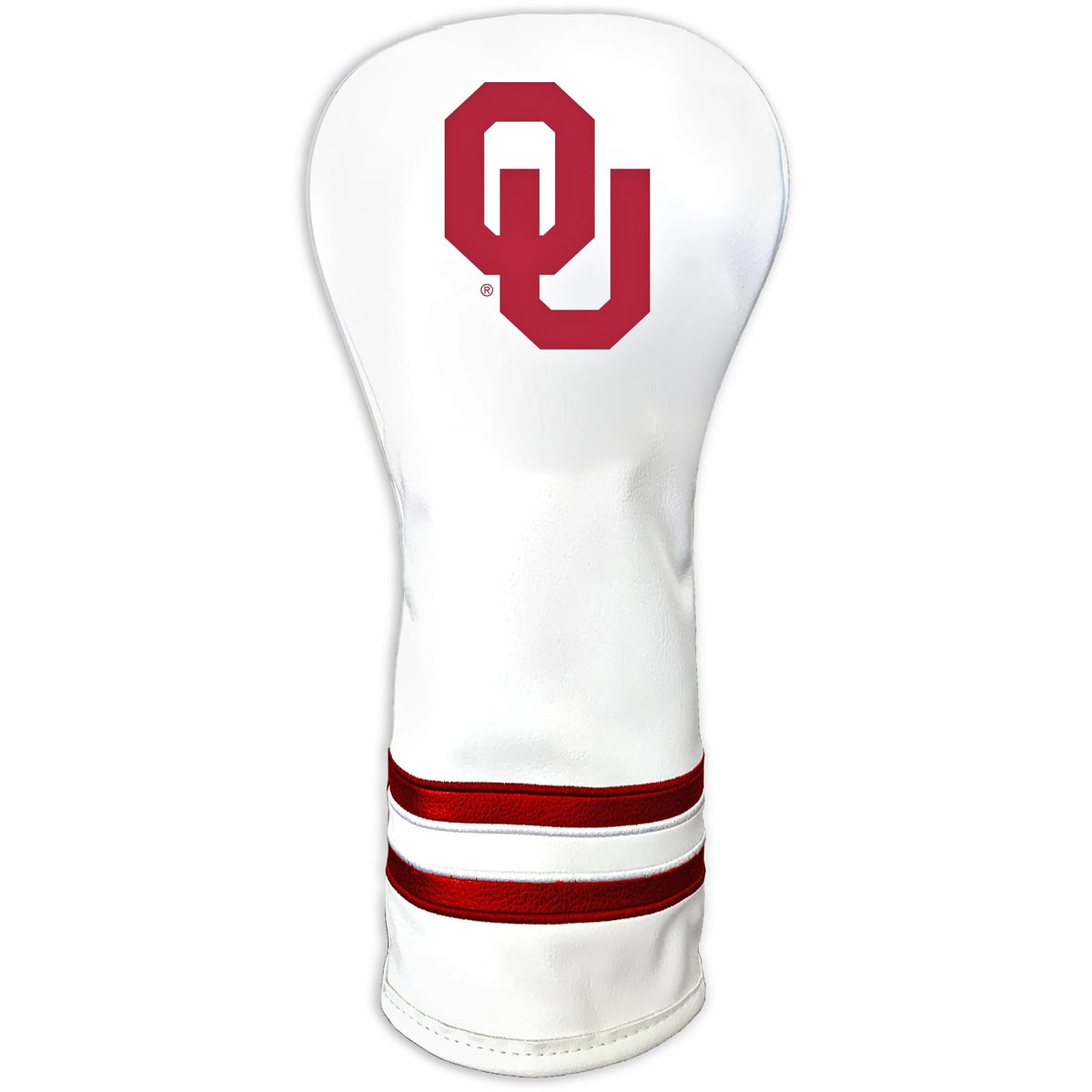 Team Golf Oklahoma DR/FW Headcovers - Fairway HC - Printed White