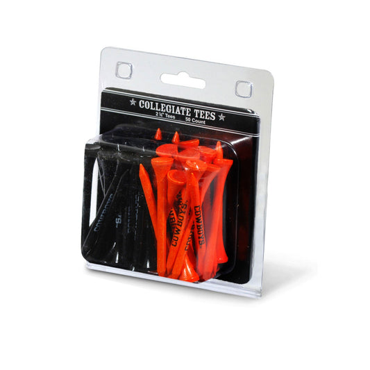 Team Golf Oklahoma St Golf Tees - 50 Tee Pack -