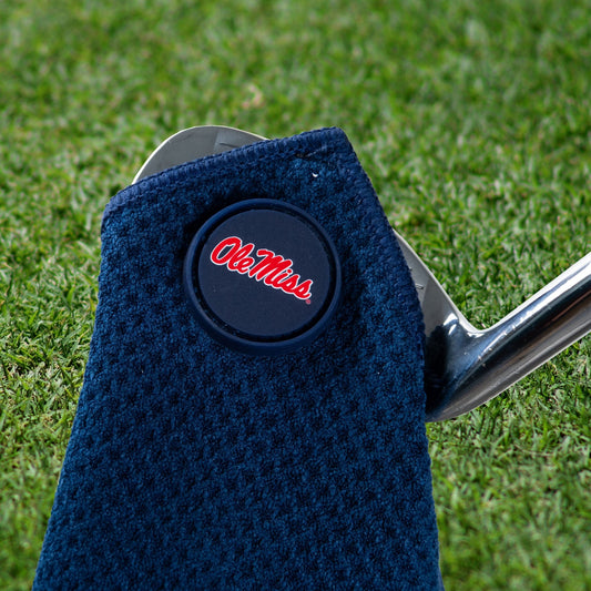 Team Golf Ole Miss Magnetic Golf Towel - Team Golf USA