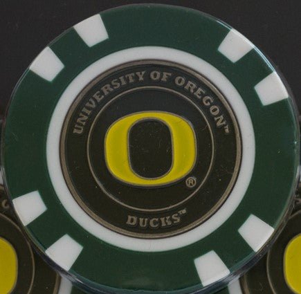 Team Golf Oregon Ball Markers - Golf Chip Marker -